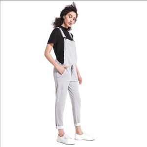 ISO Z SUPPLY grey star print overall in med.